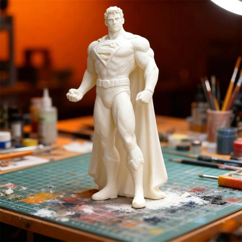 Superman 1/10 1/8 1/6 1/4 3D Print Model Kit Unpainted Unassembled GK - Image 3 of 3