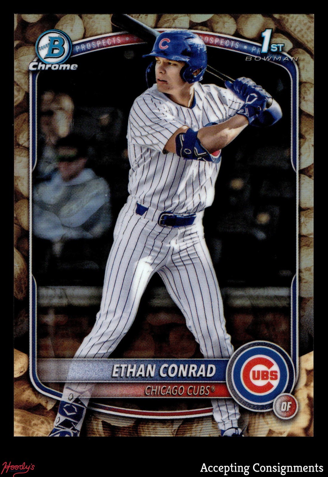 2025 Bowman Chrome Draft Peanut Refractors #BDC17 Ethan Conrad 1ST ROOKIE SP