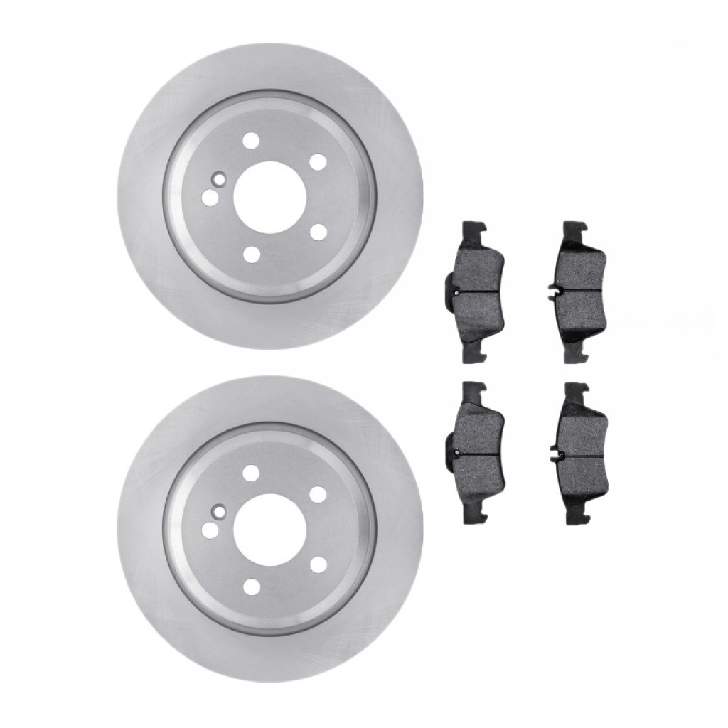 Mercedes-Benz SLR McLaren 2007-2009 Rear Brake discs Set