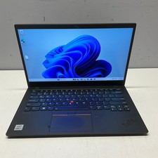 Lenovo ThinkPad X1 Carbon Gen 8 I7-10510U 1.8GHz 16GB Ram, 256GB NVMe Win 11 Pro