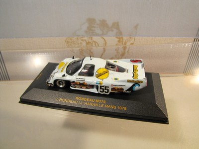 Miniature 1/43 Rondeau M379 C - Le Mans 1981 - Équipage Schesser/Streiff/Haran - Marque IXO - Occasion