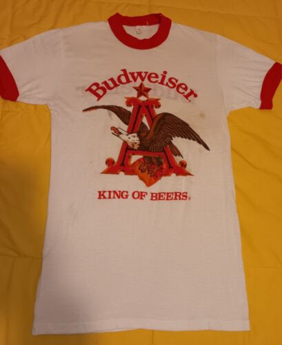 Vintage 80s budweiser t-shirt - Gem Vintage 80s budweiser t-shirt - Gem