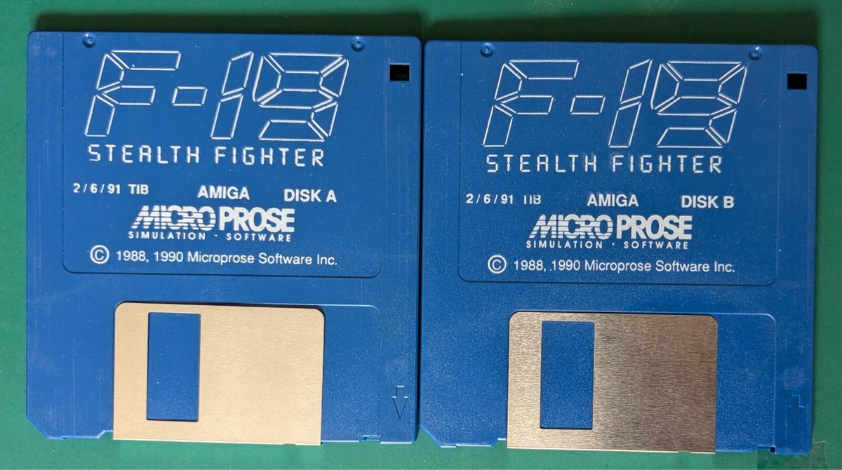F-19 Stealth Fighter Amiga | eBay F-19 Stealth Fighter Amiga | eBay