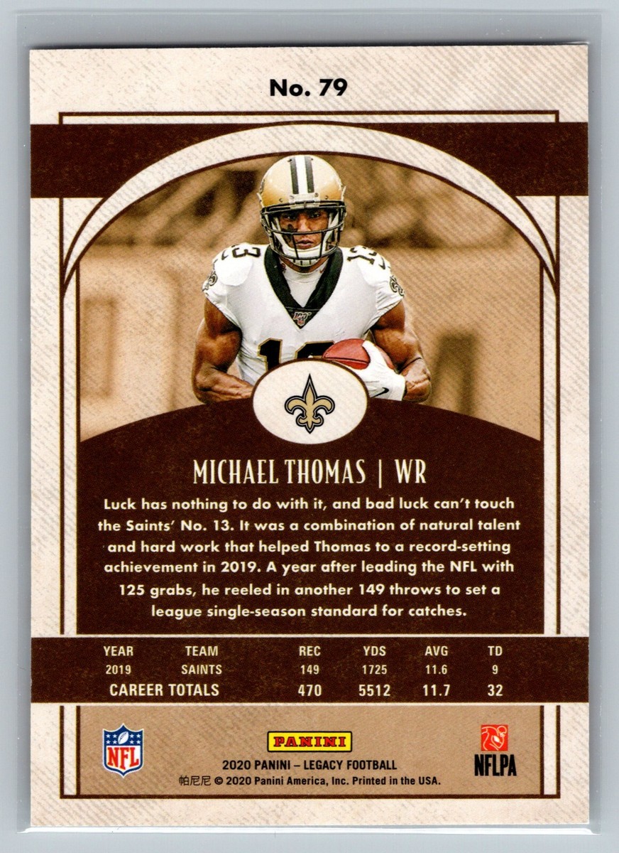 2020 Panini Legacy Red #79 Michael Thomas /299 | eBay