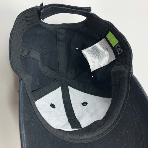 Nike Baseball Cap Black Toddlers Kids OSFM Adjustable White Logo Embroidered - Picture 11 of 13