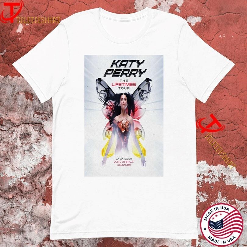 Katy Perry 2025 Tour Exclusive Shirt - Zag Arena Hannover