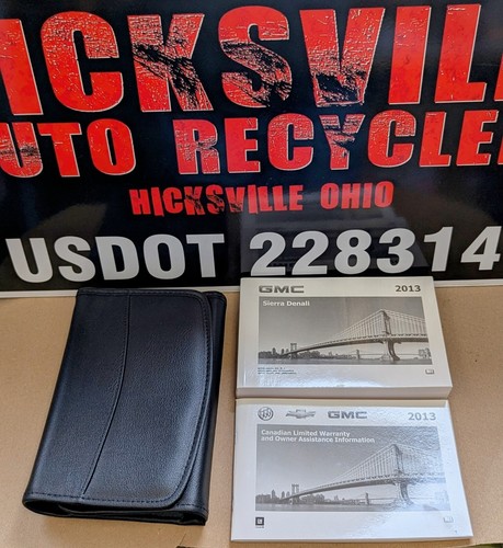 2013 GMC Sierra Denali 1500 2500 3500 Owners Manual GM Surplus 22974445 - Picture 2 of 3