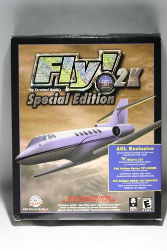 Fly! 2K Special Edition Specially Enhanced Version Game New Sealed