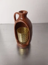 Pottery Jug Tea Light Candle Holder, Studio Piece, Country, Boho, Primative