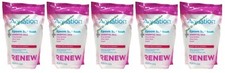  5  AQUATION RENEW EPSOM SALT SOAK WHITE TEA  JUNIPER w/ Shea  Aloe 3 Lbs Ea