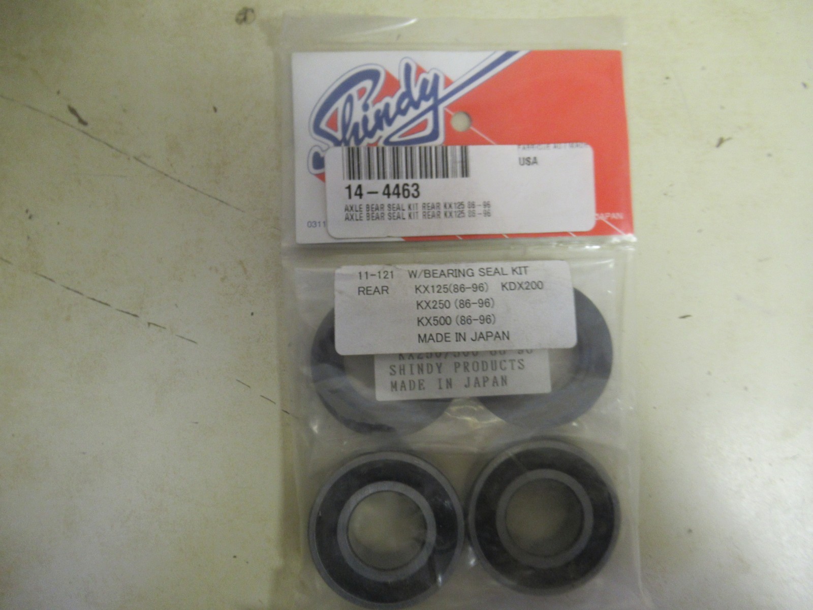 SHINDY WHEEL BEARING DUST SEAL REAR KX125 KX250 KX500 KDX200 KDX220 KLX300 eBay