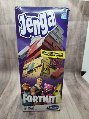 Jenga Fortnite Edition Game Wood Block Stacking Tower Game