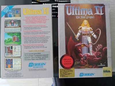 Ultima 6 VI Moonstone Selten Version Top 