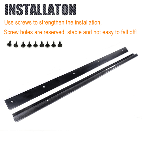 Carbon Seitenschweller Sideskirts für Mercedes Benz C-Klasse W204 C63 08-14 - Bild 10 von 11