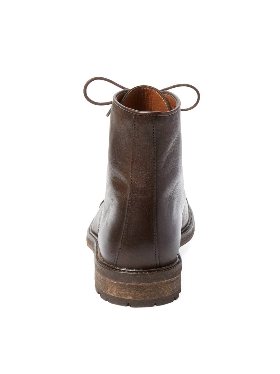 McCarren & Sons Men Leather Boot - brown - US size 10 | eBay