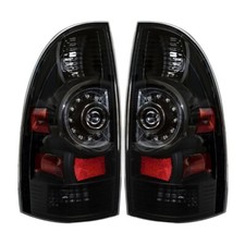 2pcs Rear Tail Lights Brake Lamps Black Lhrh For 2005-20142015 Toyota Tacoma