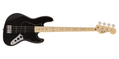 ベース Fender Japan Hybrid II Jazz Bass Black Fender / Made in Japan Hybrid II Jazz Bass Black with gig