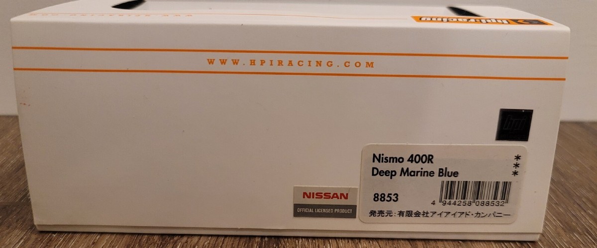HPI Racing 1/43 NISSAN SKYLINE GT-R NISMO 400R Deep Marine