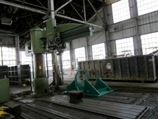 10' X 26" CARLTON MODEL 5A RADIAL DRILL: YODER 67016