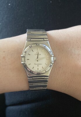 Omega Constellation '95 Steel Quartz Women Watch | eBay