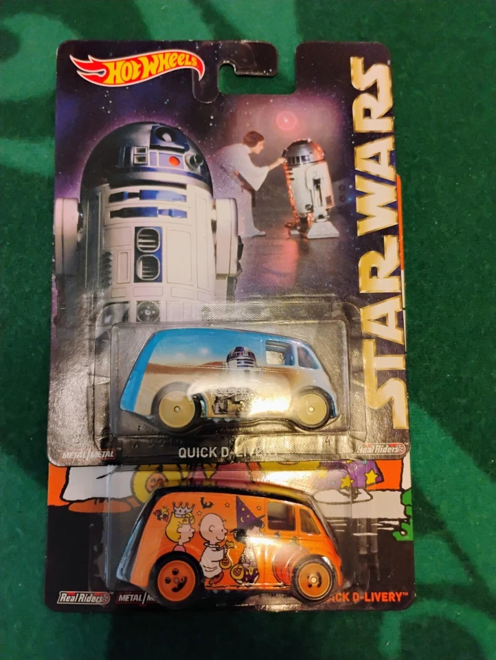 风火轮 Pop Culture Quick D-Livery 批量 2 件 - 花生星球大战保护 — 第 2/4 张图片