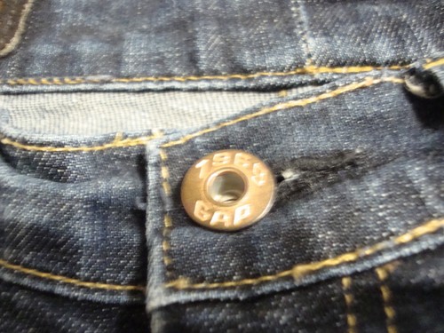 Gap1969 Women's Low Rise Bootcut Jeans Sz 6 Regular Stretch Dark Wash 367 - 第 9/9 張圖片