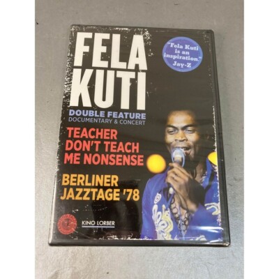 Fela Kuti DVD Fela Kuti: Double Feature  Teacher Don't Teach Me Berliner Jazzta