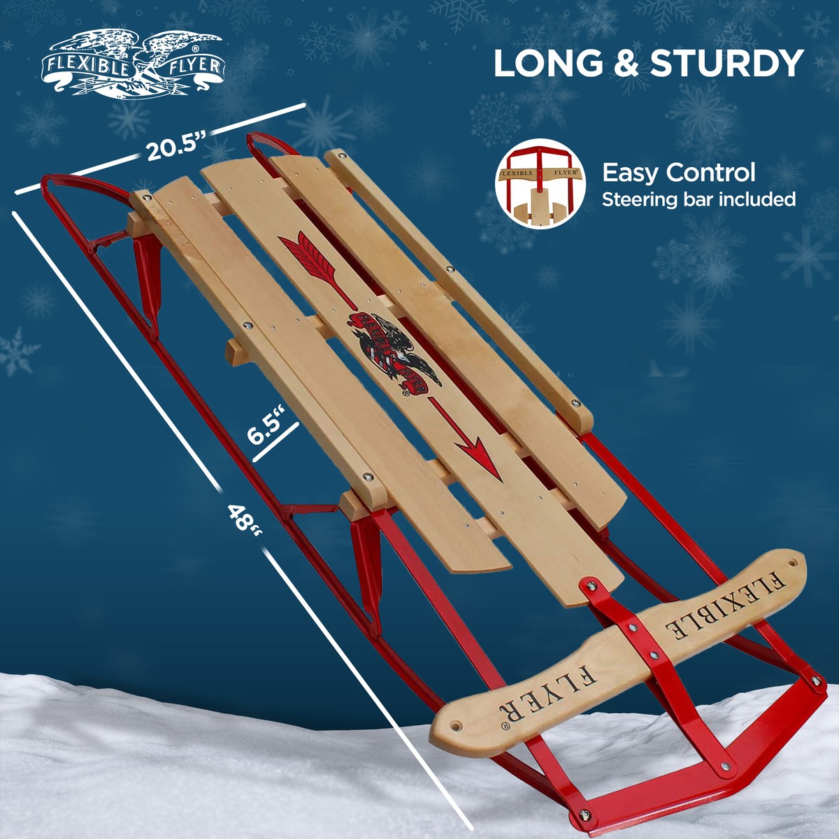Wood Toboggan