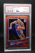 2020-21 Donruss Optic The Rookies Red #4 Obi Toppin /99