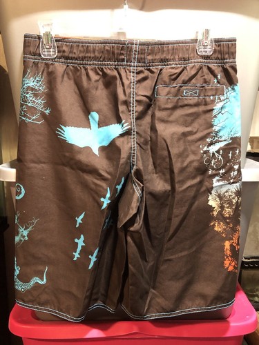 Old Navy Boys Skull Print Swim Shorts Size Large 10/12 - Picture 2 of 3