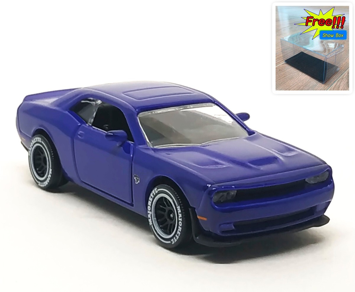 Majorette Dodge Challenger SRT Hellcat Purple 1:66 (3