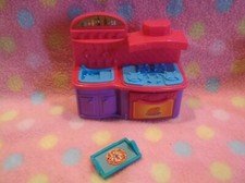 DOLL PLAY PLASTIC TOY KITCHEN FOOD ACCESSORY SET NEW 
