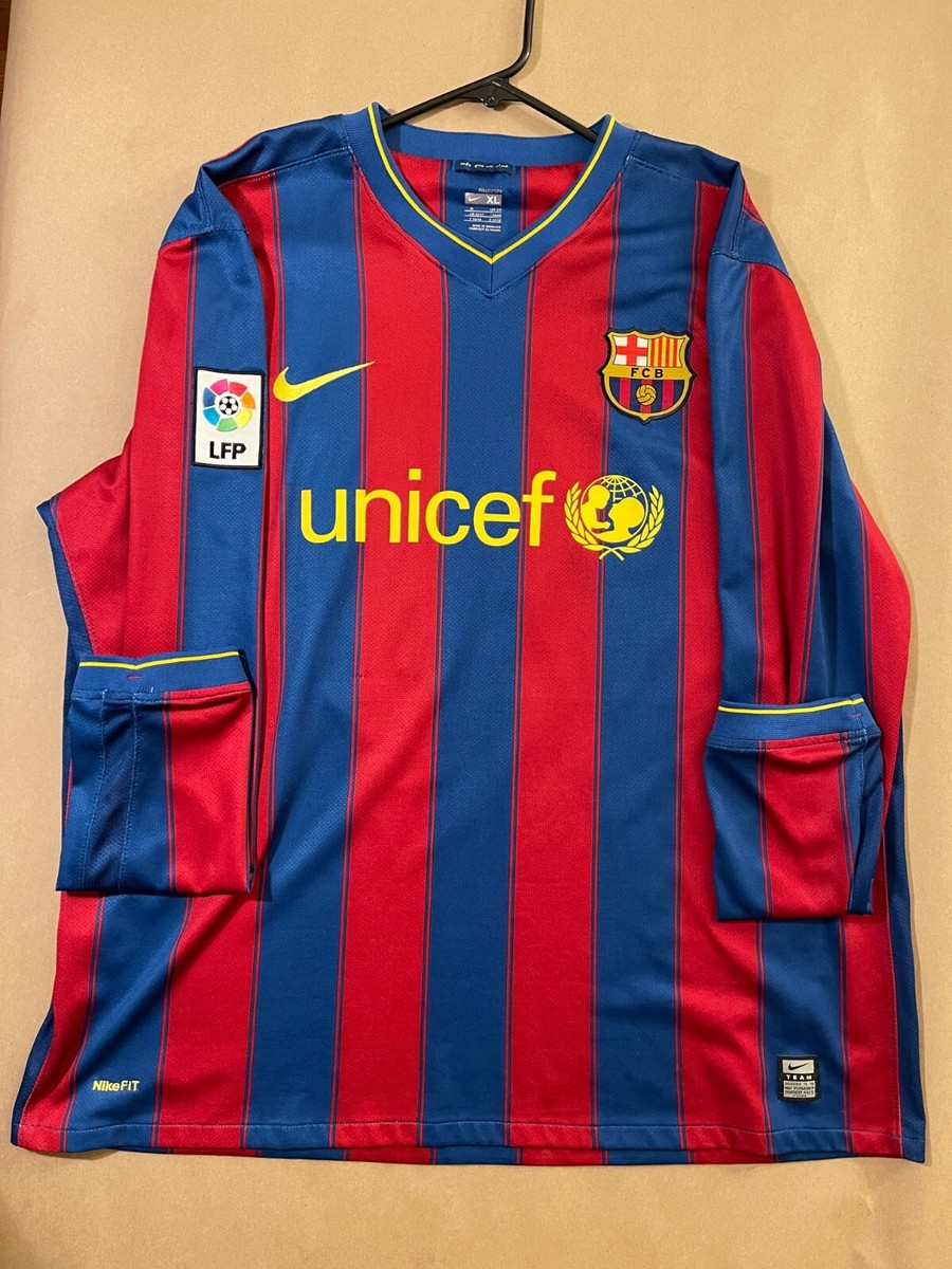 ウェア Barcelona Long Sleeve Game Shirt Men's Replica Nike Barcelona Long Sleeve Home Jersey 25/26