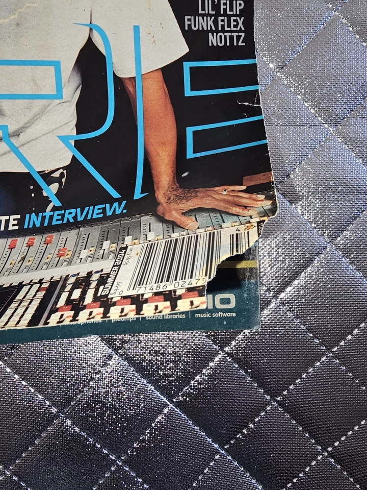 SCRATCH MAGAZINE #1 PREMIERE ISSUE Dr. Dre Eminem Funkmaster Flex Andrew 3000 Foto 2 de 4