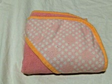 Circo Pink With White Polka Dot Hooded Bath Towel