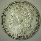 1878 Morgan Silver Dollar 7 TF Variety XF $1 US Type Coin Extra Fine