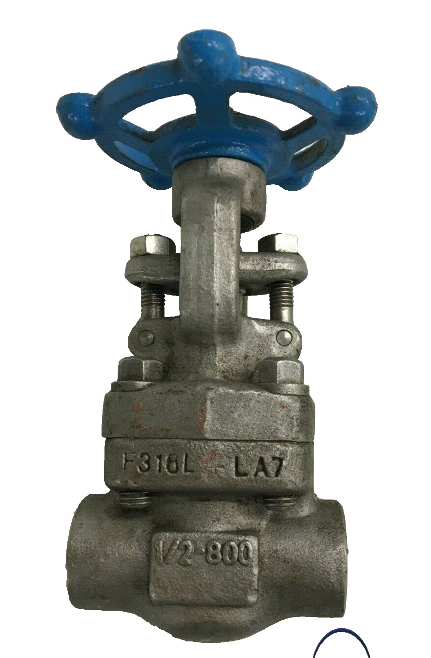 SHARPE 34836 Gate Valve Stainless Steel 1/2" NPT Thread Class 800