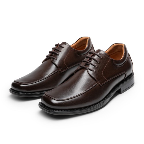 Men's Oxford Square Toe Classic Business Formal Wedding Dress Party Shoes 8-13 - 第 18/24 張圖片
