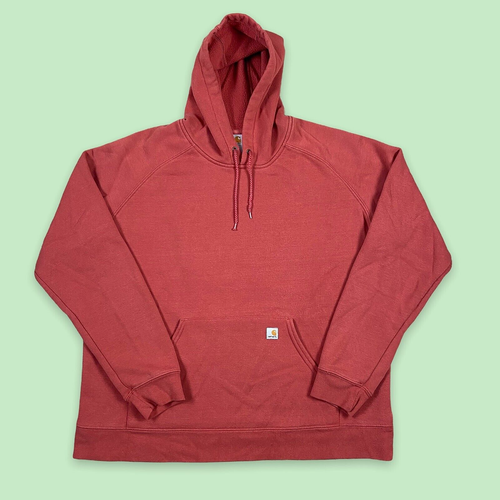 Carhartt Hoodie Size Large Burnt Orange 
