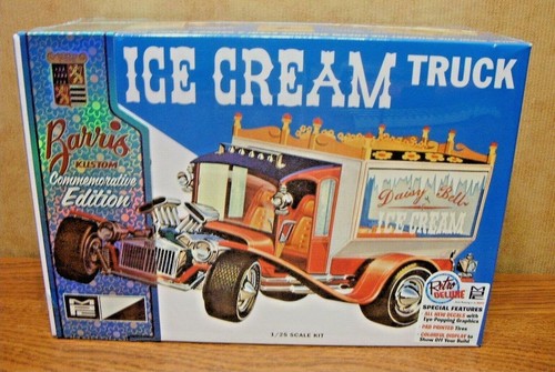 MPC GEORGE BARRIS ICE CREAM TRUCK 1/25 SCALE MODEL KIT COMMEMORATIVE EDITION - 第 1/3 張圖片