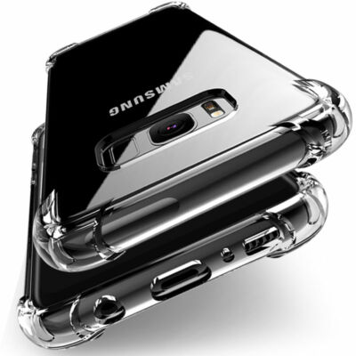 For Samsung Galaxy S24 S23 S22 S21 S20 Shockproof Clear Back Soft TPU Case Cover