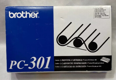Brother PC-301 Fax Printing Cartridge New in Box 