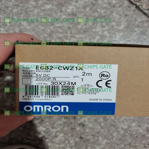 1PCS OMRON Rotary Encoder E6B2-CWZ1X 2000P/R E6B2CWZ1X 5VDC New in box - Bild 2 von 3