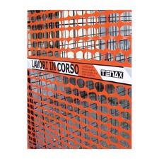Tenax Working Rete da recinzione cantiere 1.80 x 50mt, arancio
