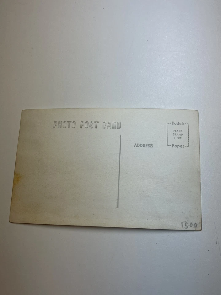 Raro ~ Graf Zeppelin RPPC Postal A WAR-TIME TRI-LOBE DIRIGIBLE EE. UU. Marina Fotografía Foto 4 de 4