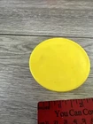 Vintage Fisher Price Little People YELLOW ROUND DINING TABLE Kitchen #952