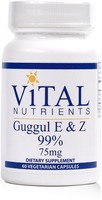 Vital Nutrients Guggul E Z 99 Cholesterol Level Support 60 Capsules Vital Nutrients Guggul E Z 99 Cholesterol Level Support 60 Capsules