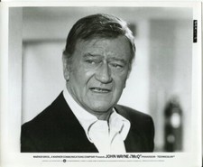 John Wayne Original Photograph 25x20 A Silencer At The End Of The Run