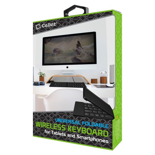 Universal Fold-able Wireless Version 5.1 Keyboard for Tablets and Smartphones - Picture 9 of 9