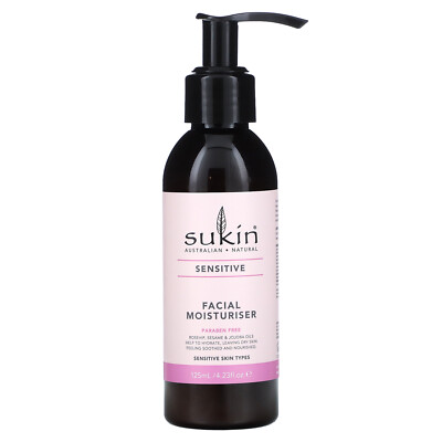 Facial Moisturiser, Sensitive, 4.23 fl oz (125 ml)
